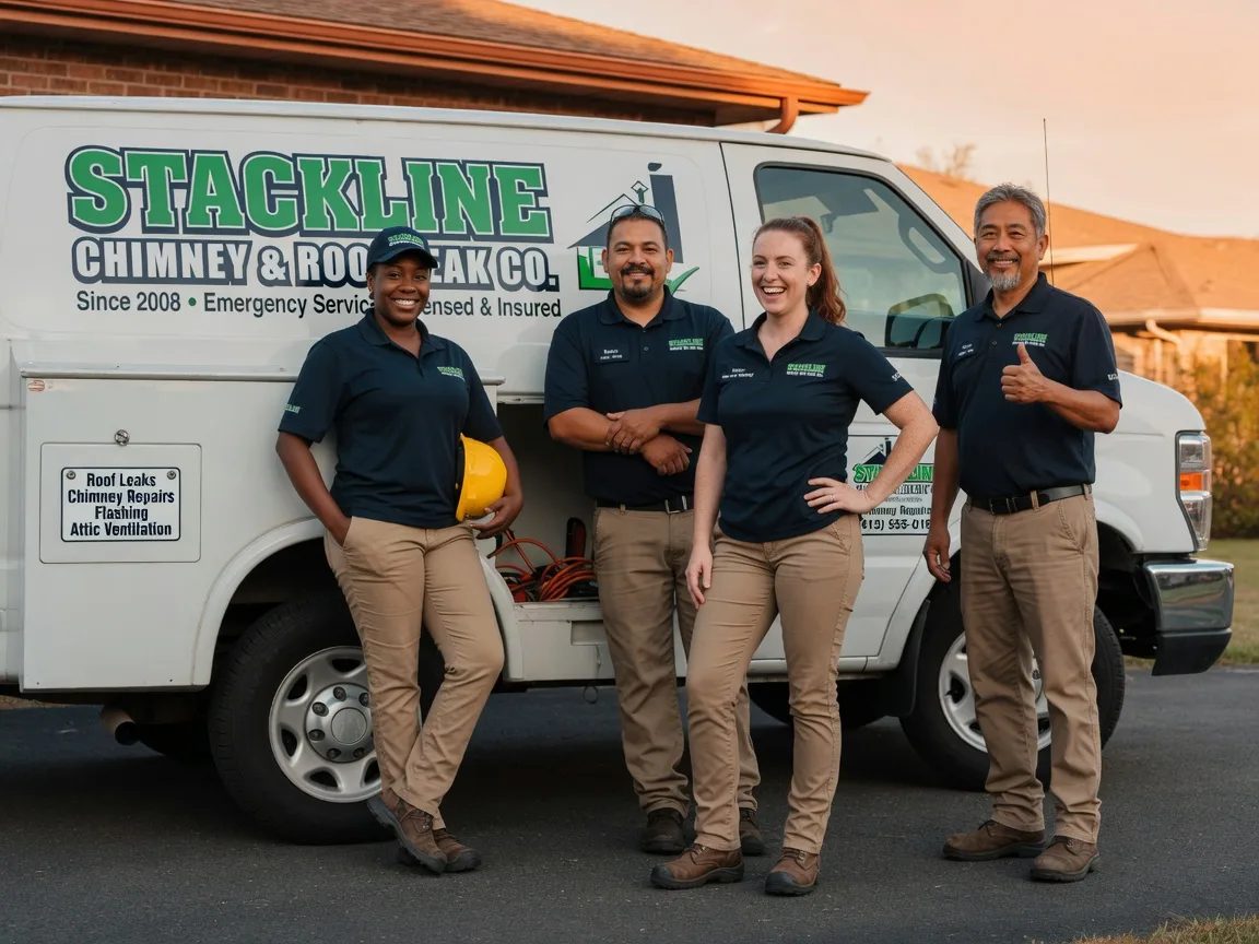 Chimney flashing repair company in Mangum, OK